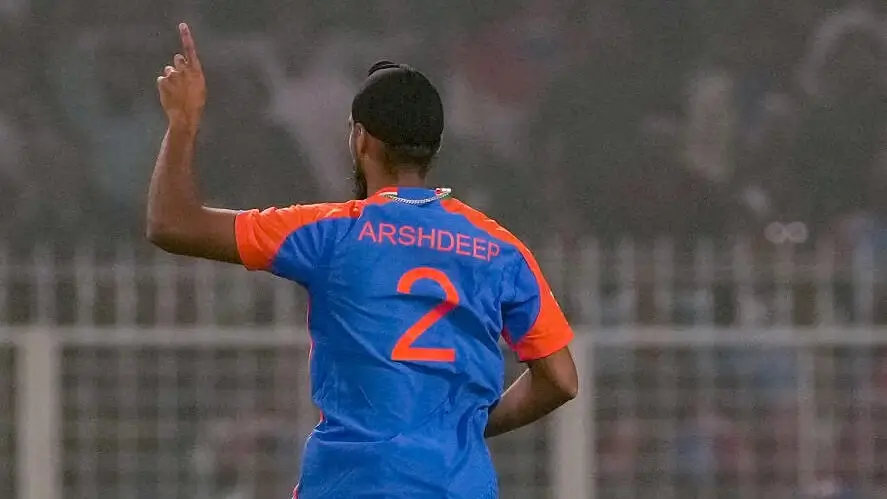 arshdeep singh t shirt number 2 