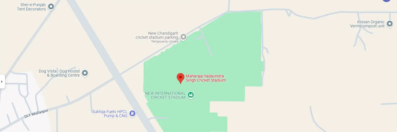 mullanpur stadium location