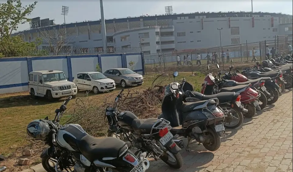 Mullanpur stadium parking