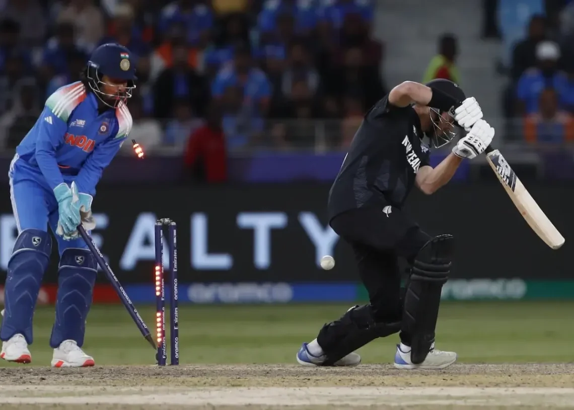 worm graph india vs new zealand scorecard