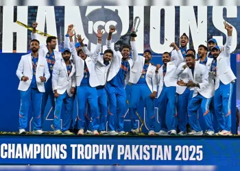 champions trophy 2025 winner India at Dubai Stadium