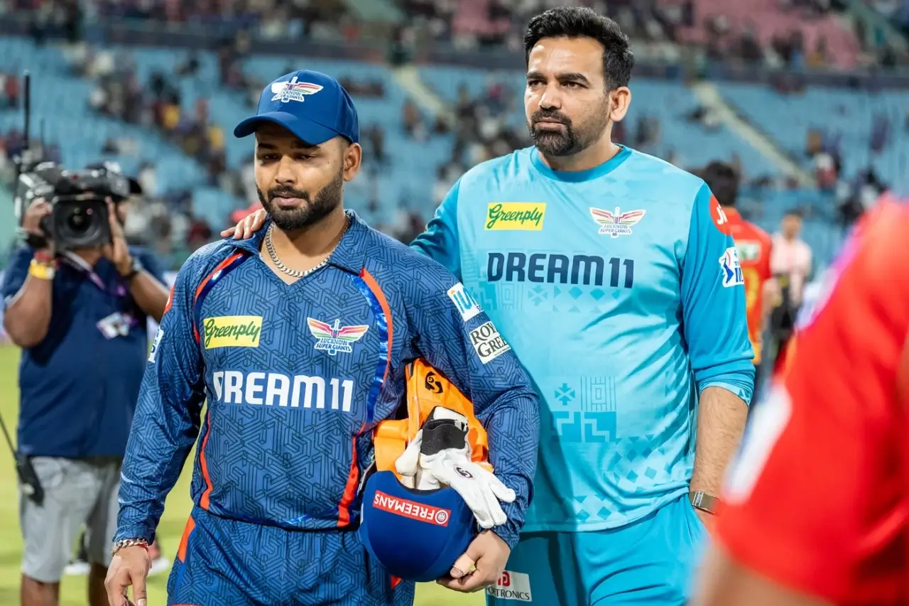 LSG - Zaheer Khan and Rishabh Pant