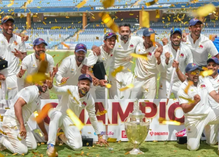 Ranji Trophy Champions