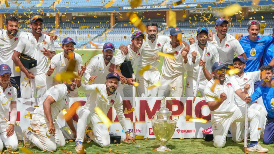 Ranji Trophy Champions