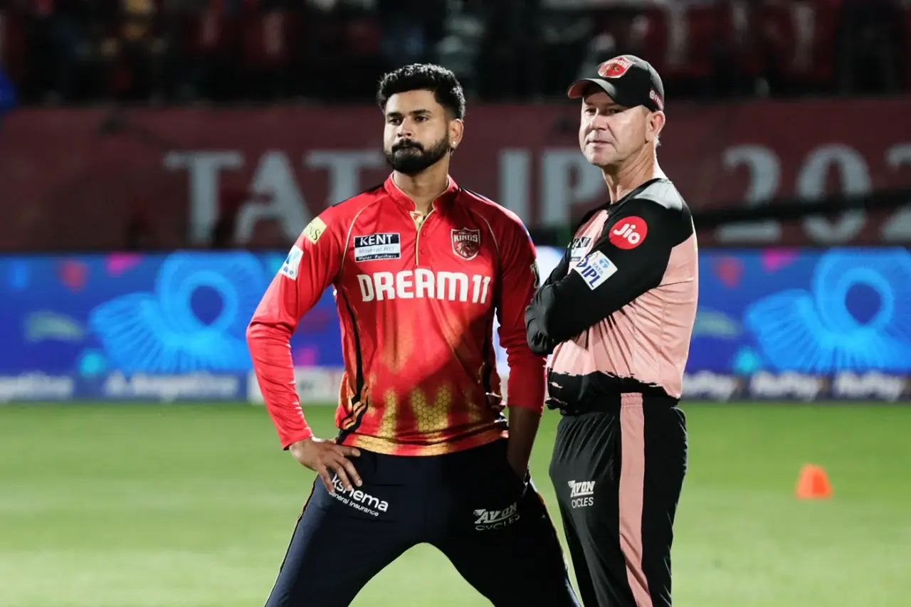 Shreyas Iyer and Ricky Ponting
