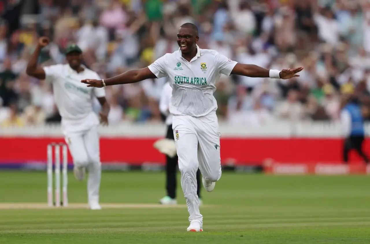 Rabada Takes Wicket
