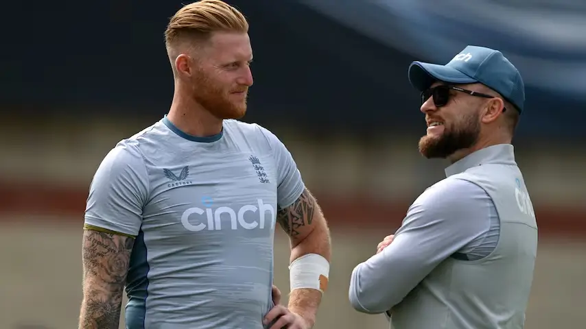 Ben Stokes and Brendon McCullum