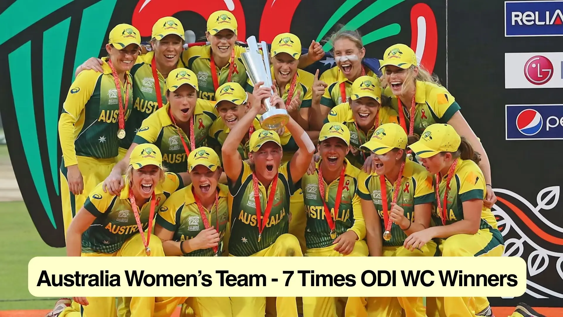 Australia Dominates the Women's ODI World Cup Winners List