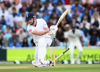 Mohd SIraj Bowled Atkinsin to win the Match