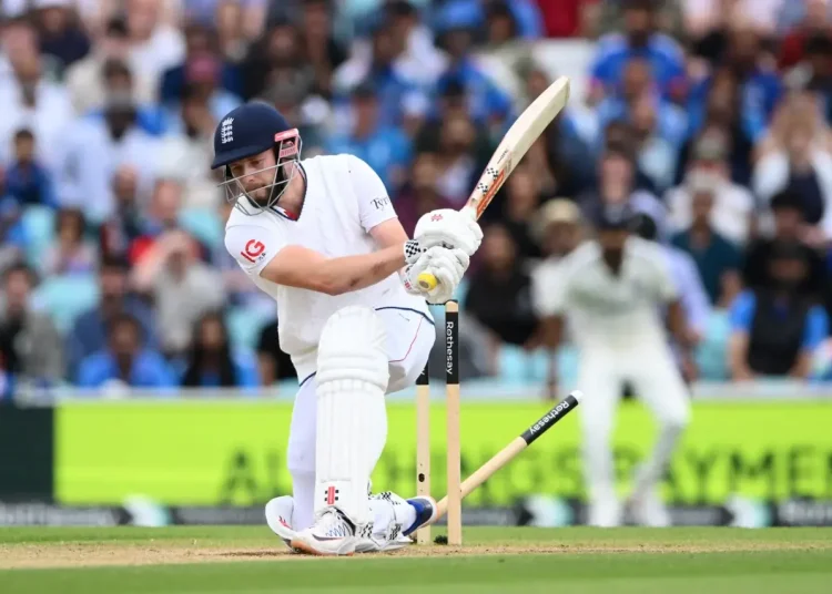 Mohd SIraj Bowled Atkinsin to win the Match