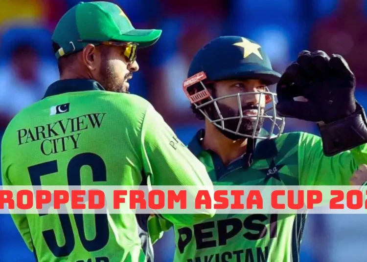 babar and rizwan dropped