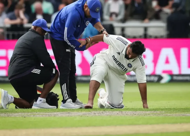 Rishabh Pant's Injury in England Tour