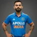 Virat Kohli in Apollo India Jersey
