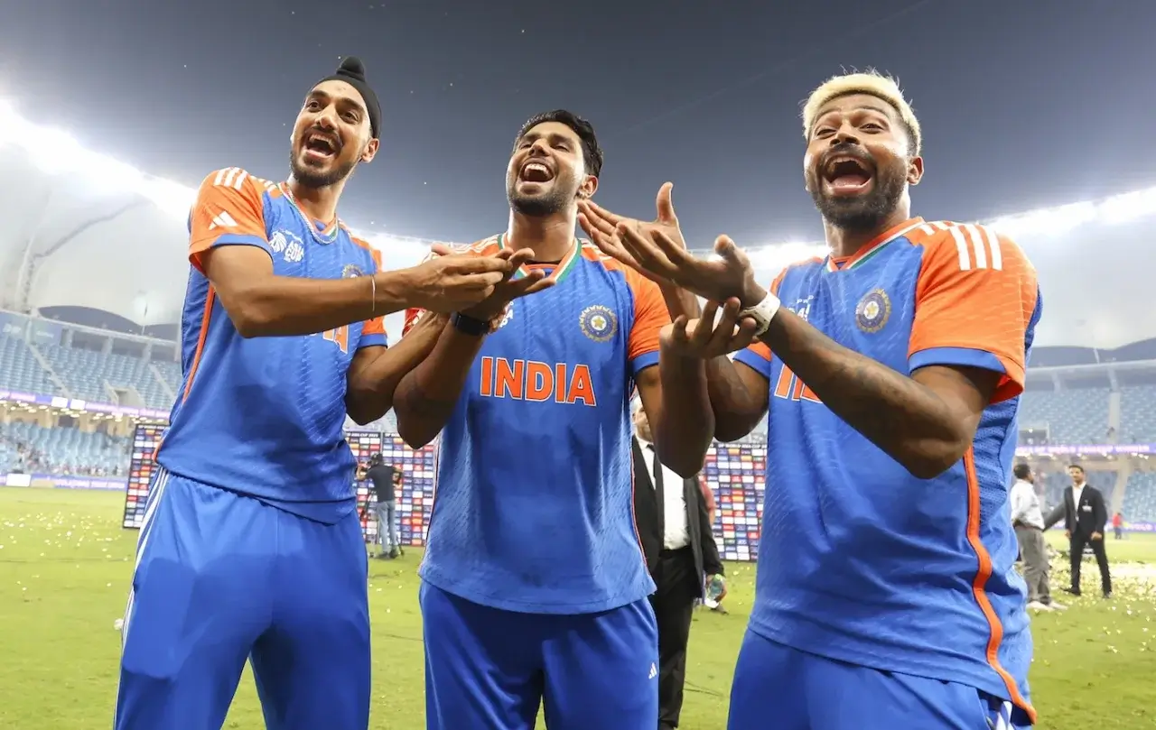 Indian Players After Winning