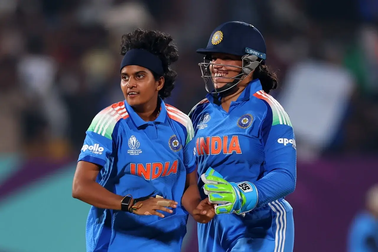 sree charani takes wickets