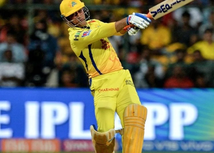 dhoni in csk jersey IPL 2025