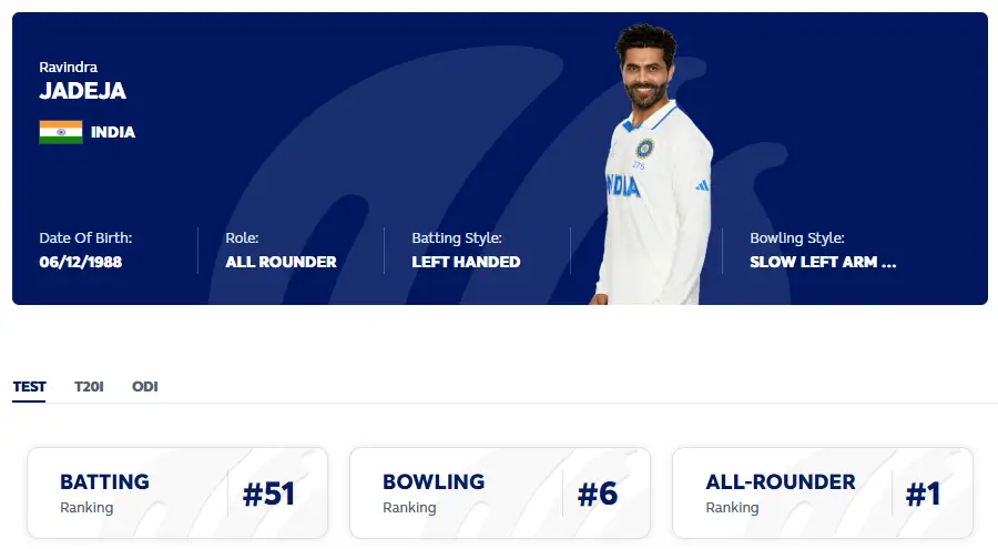 Jadega ranking of number 1 in 2024