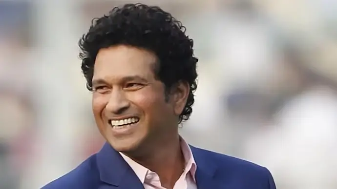 sachin tendulkar smiling