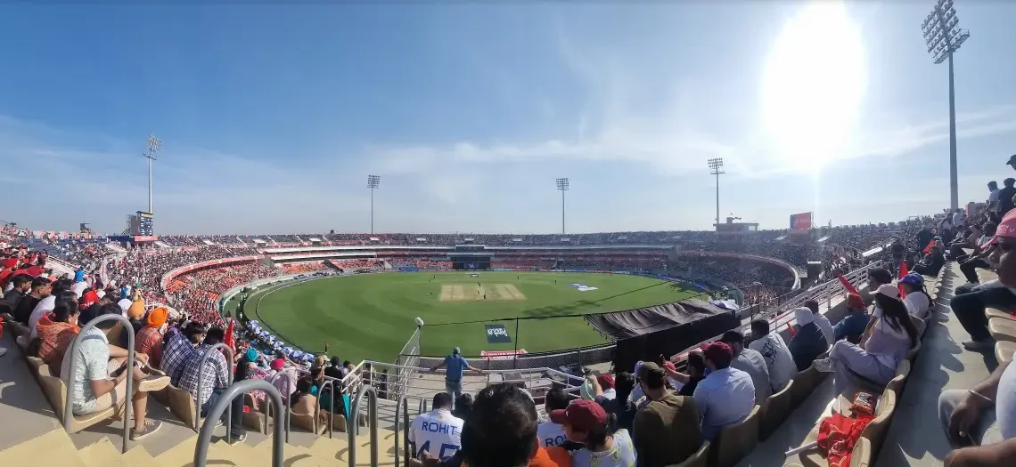 T20 records at Maharaja Yadavindra Singh Stadium