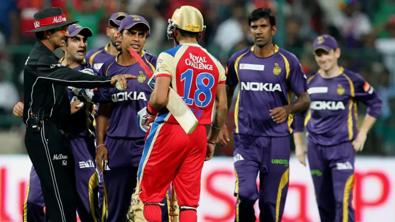 Gautam Gambhir fight with Kohli