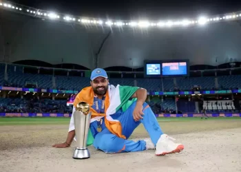 Rohit Sharma's happiness with CT 2025 Trophy