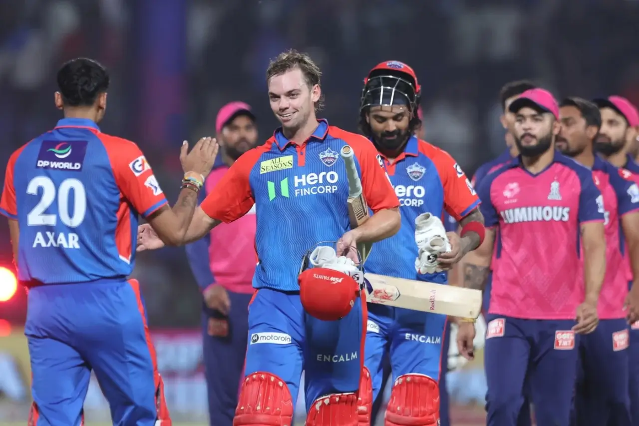 Delhi Capitals vs Rajasthan Royals Match Scorecard