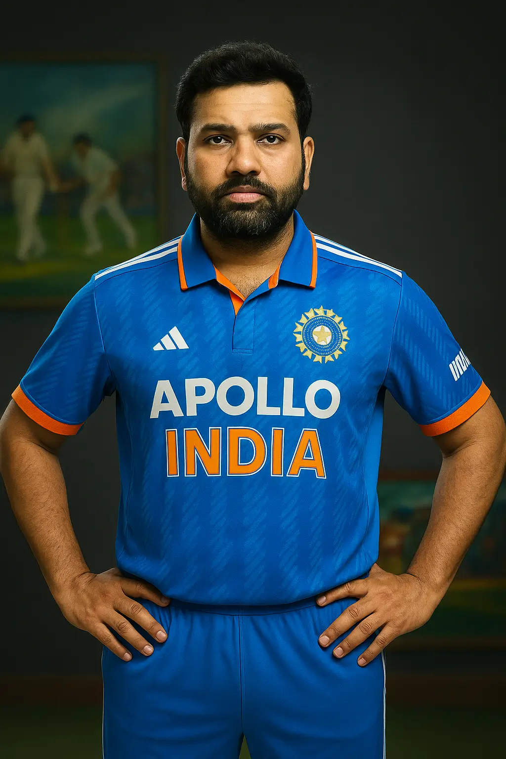 Rohit Sharma in New Jersey